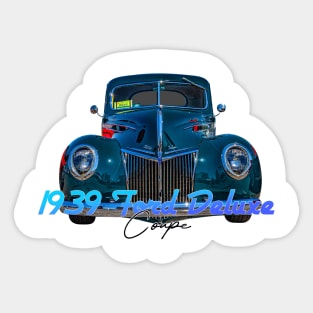 1939 Ford Deluxe Coupe Sticker